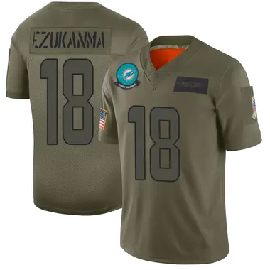 Men's Nike Miami Dolphins Erik Ezukanma 2019 Salute to Service Jersey - Camo Limited