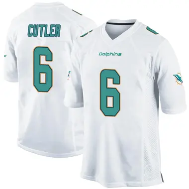 Men's Nike Miami Dolphins Jay Cutler Jersey - White Game
