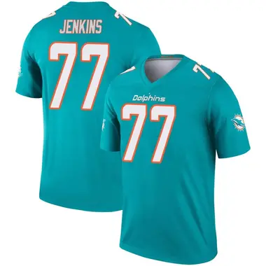 Men's Nike Miami Dolphins John Jenkins Jersey - Aqua Legend