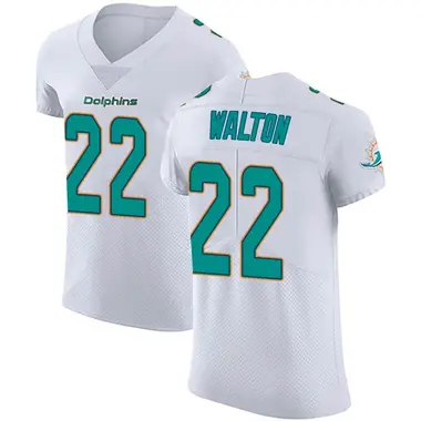 Men's Nike Miami Dolphins Mark Walton Vapor Untouchable Jersey - White Elite