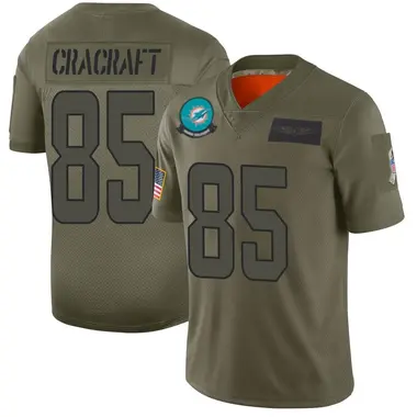Men's Nike Miami Dolphins River Cracraft 2019 Salute to Service Jersey - Camo Limited