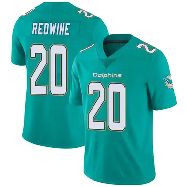 Men's Nike Miami Dolphins Sheldrick Redwine Team Color Vapor Untouchable Jersey - Aqua Limited