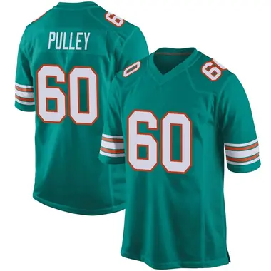 Men's Nike Miami Dolphins Spencer Pulley Alternate Jersey - Aqua Game