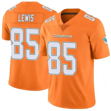 Men's Nike Miami Dolphins Tommylee Lewis Color Rush Jersey - Orange Limited