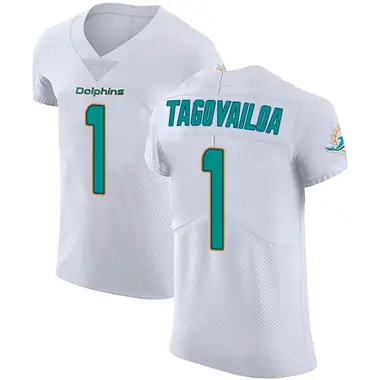Men's Nike Miami Dolphins Tua Tagovailoa Vapor Untouchable Jersey - White Elite