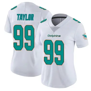 Women's Nike Miami Dolphins Jason Taylor limited Vapor Untouchable Jersey - White