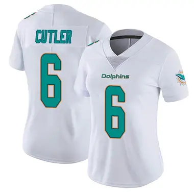 Women's Nike Miami Dolphins Jay Cutler limited Vapor Untouchable Jersey - White