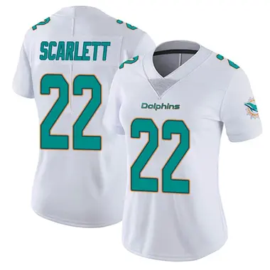 Women's Nike Miami Dolphins Jordan Scarlett limited Vapor Untouchable Jersey - White
