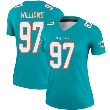 Women's Nike Miami Dolphins Jordan Williams Jersey - Aqua Legend