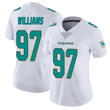 Women's Nike Miami Dolphins Jordan Williams limited Vapor Untouchable Jersey - White