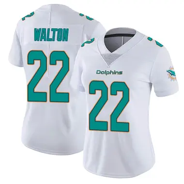Women's Nike Miami Dolphins Mark Walton limited Vapor Untouchable Jersey - White