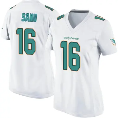 Women's Nike Miami Dolphins Mohamed Sanu Jersey - White Game