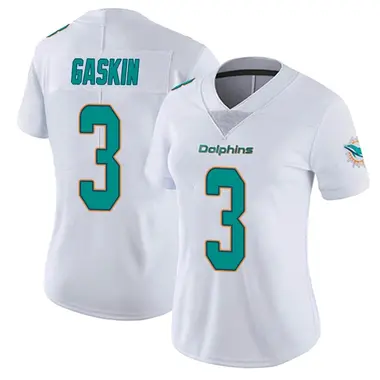 Women's Nike Miami Dolphins Myles Gaskin limited Vapor Untouchable Jersey - White