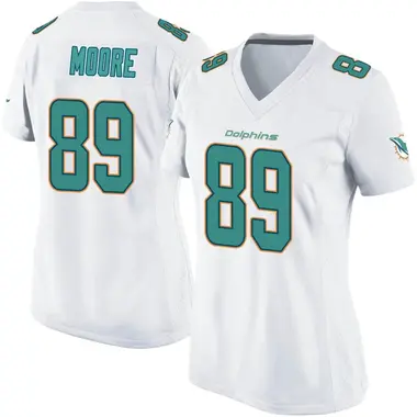 Women's Nike Miami Dolphins Nat Moore Jersey - White Game