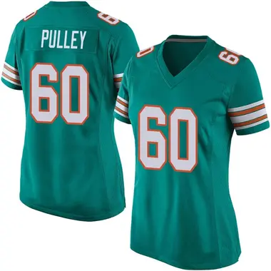 Women's Nike Miami Dolphins Spencer Pulley Alternate Jersey - Aqua Game