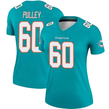 Women's Nike Miami Dolphins Spencer Pulley Jersey - Aqua Legend