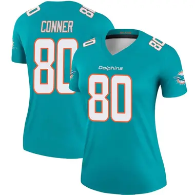 Women's Nike Miami Dolphins Tanner Conner Jersey - Aqua Legend