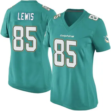 Women's Nike Miami Dolphins Tommylee Lewis Team Color Jersey - Aqua Game