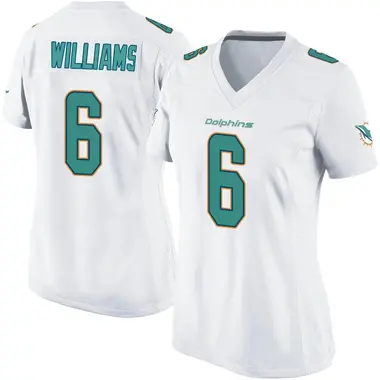 Women's Nike Miami Dolphins Trill Williams Jersey - White Game