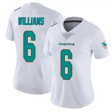 Women's Nike Miami Dolphins Trill Williams limited Vapor Untouchable Jersey - White
