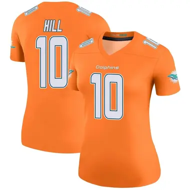 Women's Nike Miami Dolphins Tyreek Hill Color Rush Jersey - Orange Legend