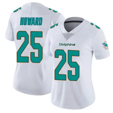 Women's Nike Miami Dolphins Xavien Howard limited Vapor Untouchable Jersey - White