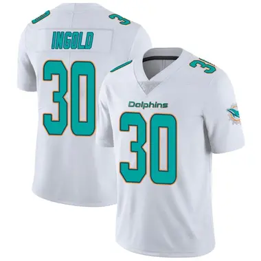 Youth Nike Miami Dolphins Alec Ingold limited Vapor Untouchable Jersey - White