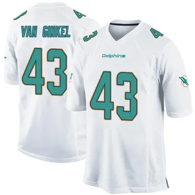 Youth Nike Miami Dolphins Andrew Van Ginkel Jersey - White Game