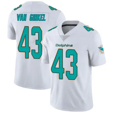 Youth Nike Miami Dolphins Andrew Van Ginkel limited Vapor Untouchable Jersey - White