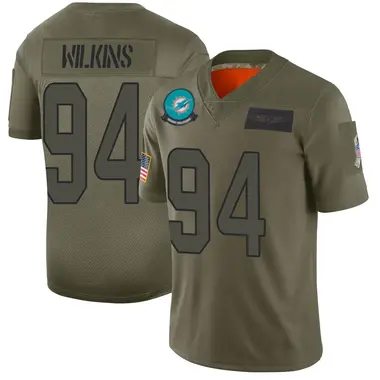 Youth Nike Miami Dolphins Christian Wilkins 2019 Salute to Service Jersey - Camo Limited