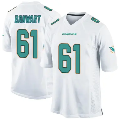 Youth Nike Miami Dolphins Cole Banwart Jersey - White Game