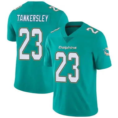 Youth Nike Miami Dolphins Cordrea Tankersley Team Color Vapor Untouchable Jersey - Aqua Limited