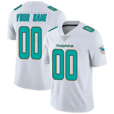 Youth Nike Miami Dolphins Custom limited Vapor Untouchable Jersey - White