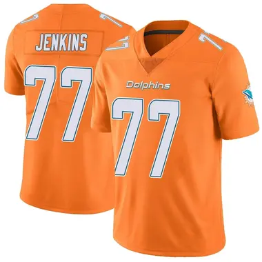 Youth Nike Miami Dolphins John Jenkins Color Rush Jersey - Orange Limited