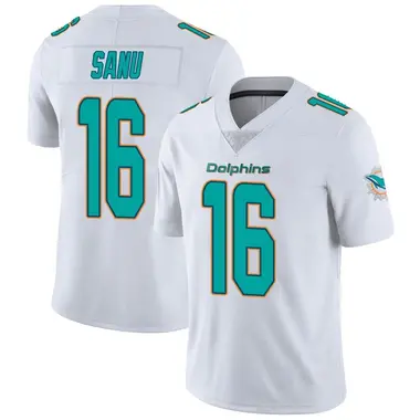 Youth Nike Miami Dolphins Mohamed Sanu limited Vapor Untouchable Jersey - White