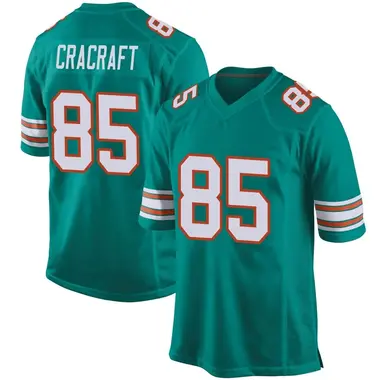 Youth Nike Miami Dolphins River Cracraft Alternate Jersey - Aqua Game