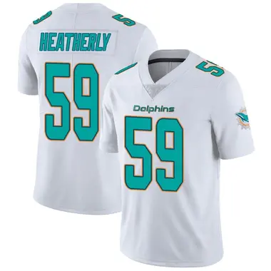 Youth Nike Miami Dolphins Tommy Heatherly limited Vapor Untouchable Jersey - White