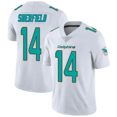 Youth Nike Miami Dolphins Trent Sherfield limited Vapor Untouchable Jersey - White