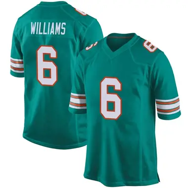 Youth Nike Miami Dolphins Trill Williams Alternate Jersey - Aqua Game