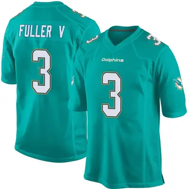 Youth Nike Miami Dolphins William Fuller V Team Color Jersey - Aqua Game