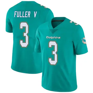 Youth Nike Miami Dolphins William Fuller V Team Color Vapor Untouchable Jersey - Aqua Limited