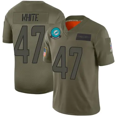 Youth Nike Miami Dolphins ZaQuandre White 2019 Salute to Service Jersey - Camo Limited