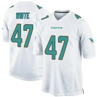 Youth Nike Miami Dolphins ZaQuandre White Jersey - White Game